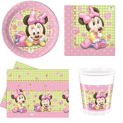 Kit Festa A Tema Baby Minnie - Mautone Party