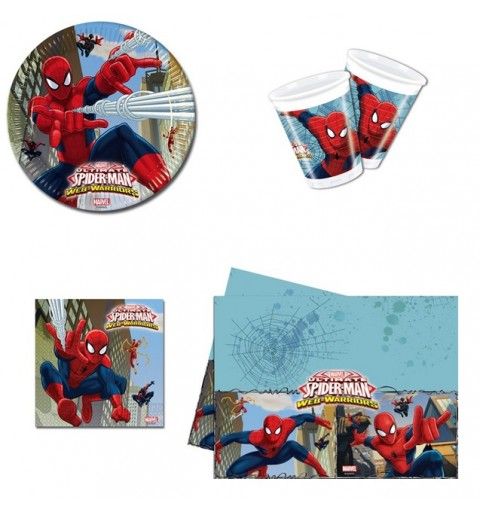 Kit Festa A Tema Spiderman - Mautone Party