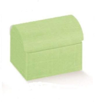 Cofanetto Seta Verde Mela 70 x 45 x 52 mm 