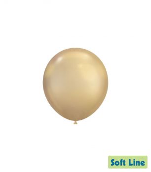 100 Palloncini Cromati Oro 5 Pollici 13 Cm
