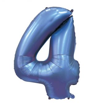 Pallone Mylar N 4 Velvet Periwinkle 40 Pollici 101 Cm