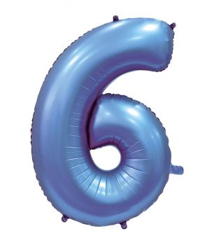 Pallone Mylar N 6 Velvet Periwinkle 40 Pollici 101 Cm