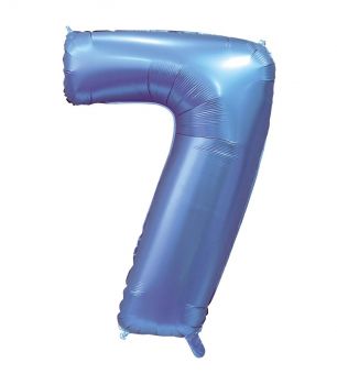 Pallone Mylar N 7 Velvet Periwinkle 40 Pollici 101 Cm