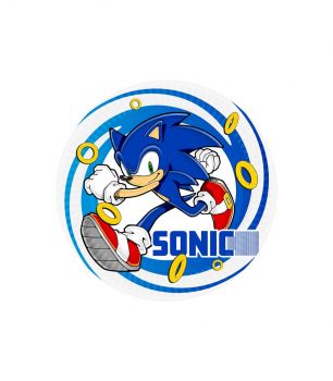 8 Piatti Piccoli Sonic Plastic Free 18 Cm