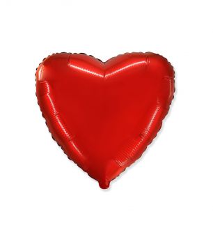 Pallone Mylar Cuore Rosso 18 Pollici 46 Cm