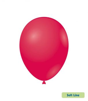 50 Palloncini Softline Rosso 12 Pollici 30 Cm