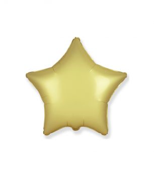 Pallone Mylar Stella Champagne 18 Pollici 46 Cm
