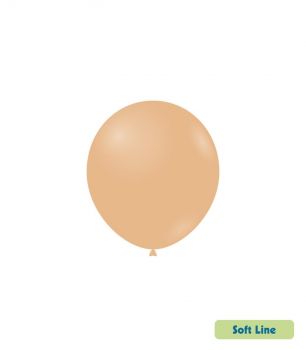 100 Palloncini Softline Cammello 5 Pollici 13 Cm