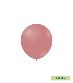 100 Palloncini Softline Rosa Del Deserto 5 Pollici 13 Cm