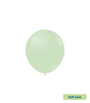 100 Palloncini Softline Menta Vintage 5 Pollici 13 Cm