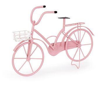 Bicicletta rosa 36 x 11 x 26 cm