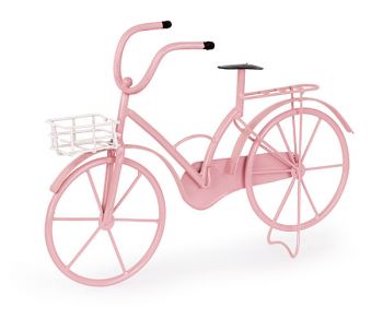 Bicicletta rosa 36 x 11 x 26 cm
