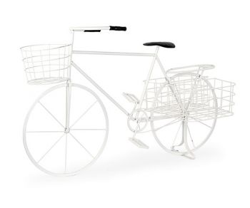 Bicicletta bianca 109 x 40 x 66 cm