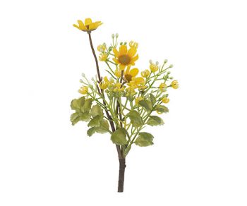 Pick fiorellini gialli 19 cm