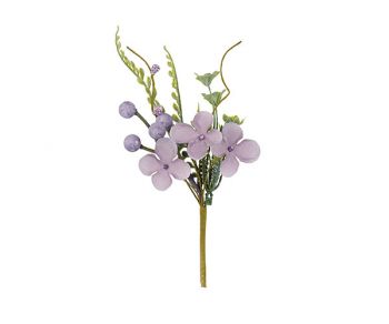 Pick ortensia lilla 19 cm