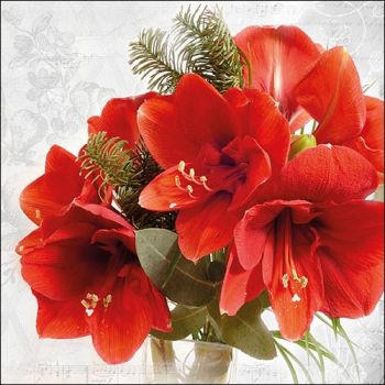 20 Tovaglioli Ambiente 33 x 33 Amaryllis