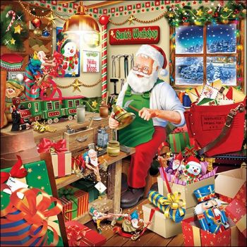 20 Tovaglioli Ambiente 33 x 33 Santa's Workshop