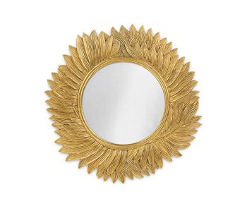 Specchio Con Cornice In Oro 360 Mm