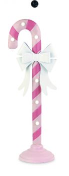 Maxy candy stick rosa con led 76 cm