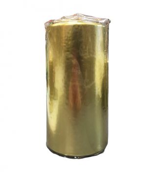 Candela Pillar Oro 10 X 20 Cm