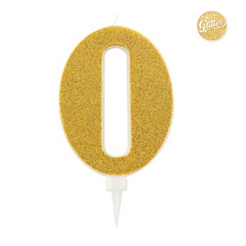 Candelina Glitter Oro N 0