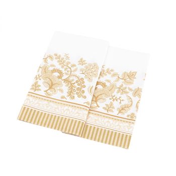 Tovaglia Effetto Tessuto Champagne 140 X 240 Cm