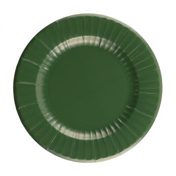 8 Piatti Round Verdone 27 cm