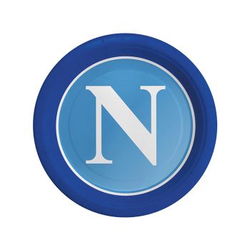 8 Piatti Ssc Napoli 18 Cm