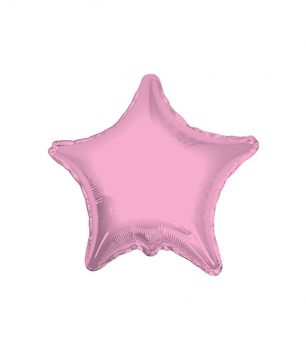 Pallone Mylar Stella Rosa Baby 18 Pollici 46 Cm