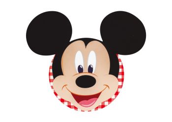 Bigliettino Mickey Party Rosso