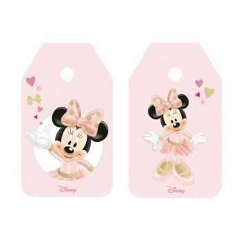 Targhetta minnie ballerina 7 x 4 cm