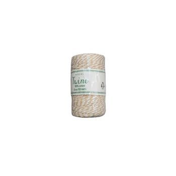 Rotolo cotone bicolor tortora 2 mm x 100 Mt