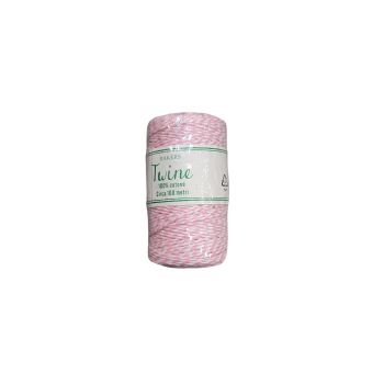 Rotolo cotone bicolor rosa 2 mm x 100 Mt 