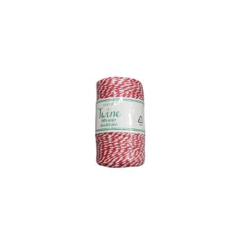 Rotolo cotone bicolor rosso 2 mm x 100 Mt 