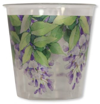 8 Bicchieri Kristal glicini wisteria 300 cc