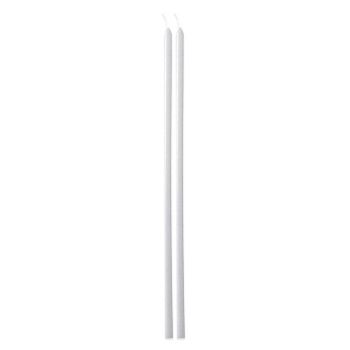 Candele Stelo Bianco 40 Cm 12 pz 