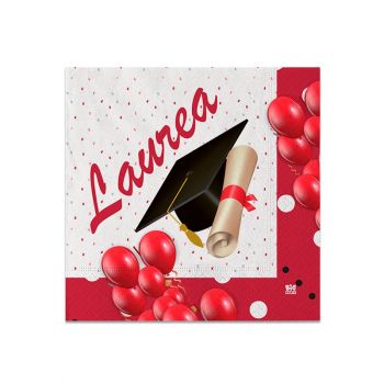 Tovaglioli Piccoli Laurea Prestige 25 x 25 cm 20 pz 