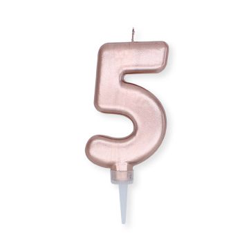 Candelina Plump Rose Gold Metal numero 5