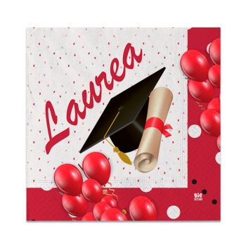 Tovaglioli Grandi Laurea Prestige 33 x 33 cm 20 pz 