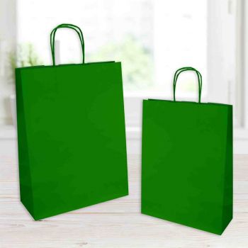 Shopper Jolly Verdone Bottiglia 14 X 8.5 X 39 Cm