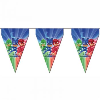 Festone a Bandierine pjmasks pigiamini 2.3 mt