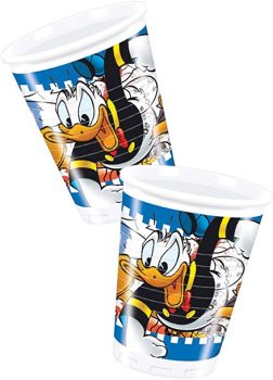 Bicchiere paperino donald duck