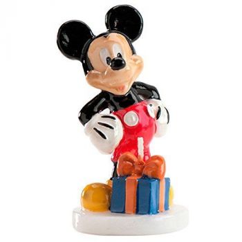 Candela Sagomata Mickey Mouse Topolino 1 pz 