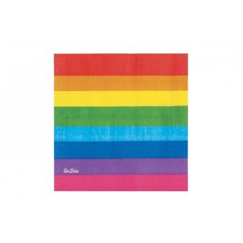 Tovaglioli Rainbow Party 33 x 33 cm - 16 pz