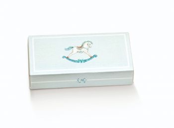 Cassetto Cavallo Azzurro Con Inserto 120 X 50 X 30 Mm