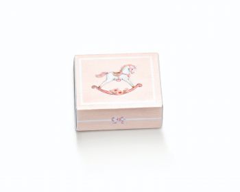 Cassetto Cavallo Rosa Con Inserto 60 X 50 X 30 Mm