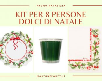 Kit Natale per dolci 32 pezzi