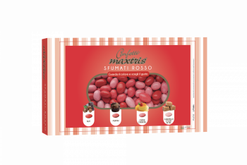 Confetti Maxtris Sfumati Rosso gusti Assortiti 1 kg