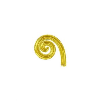 Mylar spiralina oro 26 x 36 cm