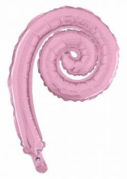 Mylar spiralina rosa 26 x 36 cm
